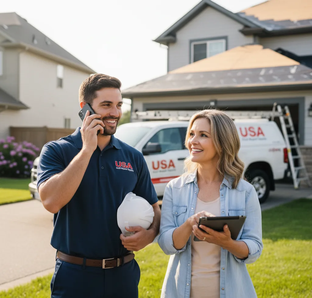 USA Roof Repair Experts customer support in Center Sandwich